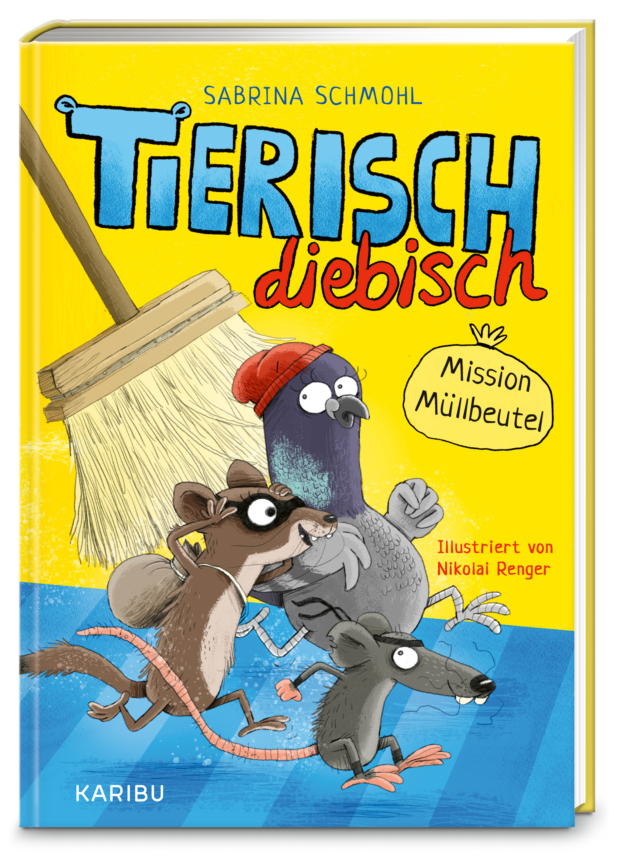 Buchcover: Tierisch Diebisch - Mission Müllbeutel 
